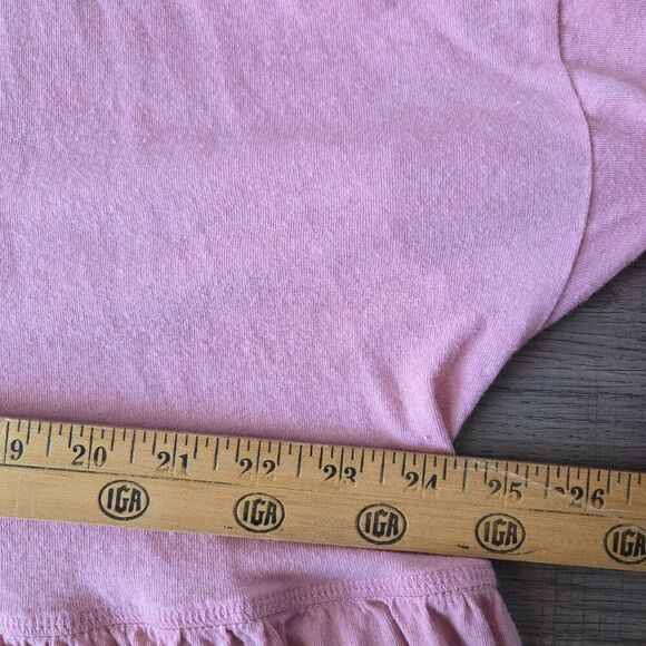 EUC OUT FROM UNDER URBAN OUTFITTERS BLUSH PINK OVERSIZED BABYDOLL TOP SIZE SMALL - Picture 13 of 14